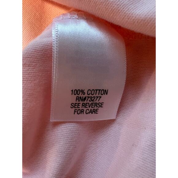NWT Croft & Barrow Long Sleeve Crew Neck Shirt 100% Cotton Pale Pink Size 1X JL - Picture 6 of 7